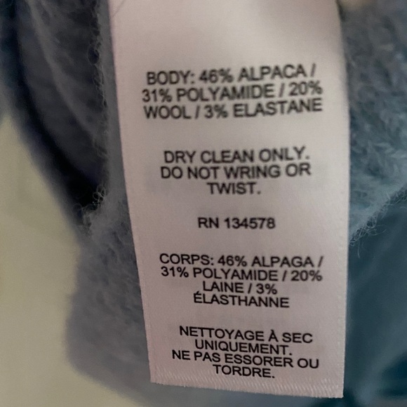 Vineyard Vines Seacliff Blue Bow Back Sweater XL NWT - Picture 4 of 4